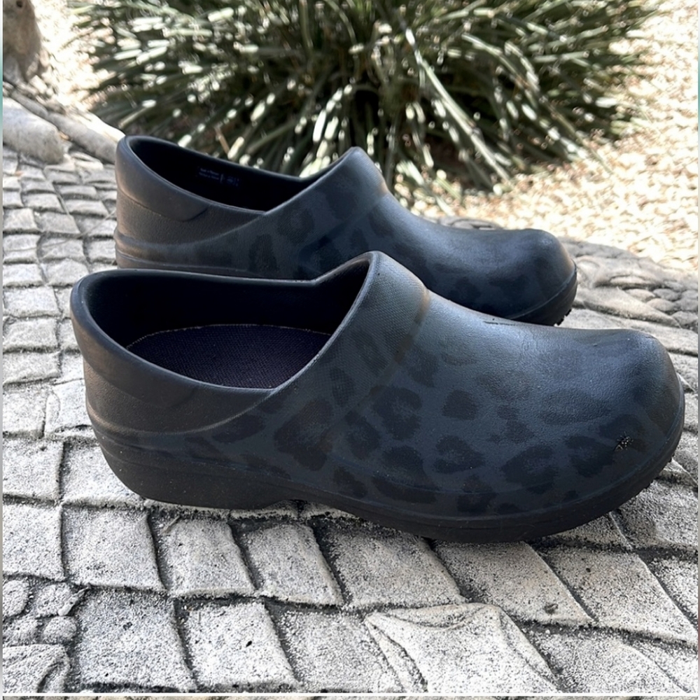 Leopard Crocs